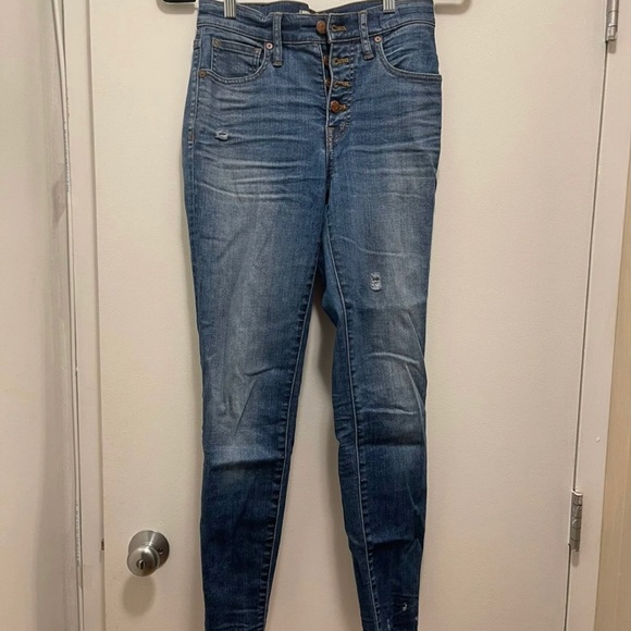 Madewell 9in High Rise Skinny Jeans - Picture 2 of 5